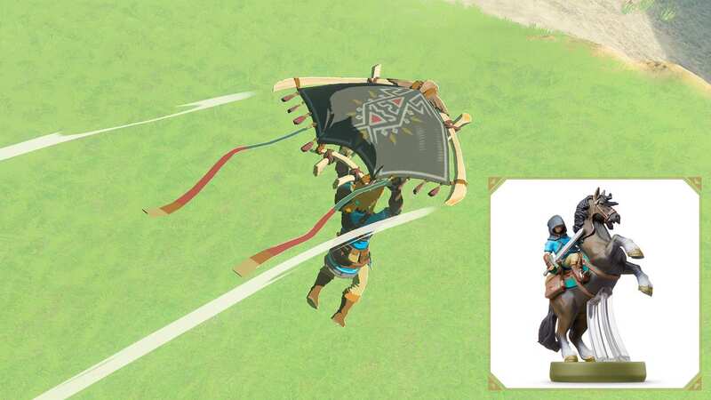 Each amiibo unlocks a unique fabric for Link