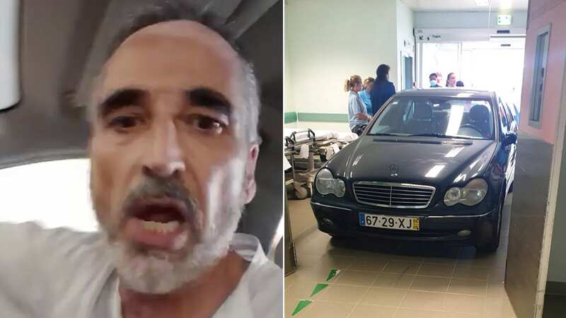 Man crashes his car into hospital after waiting two years for treatment