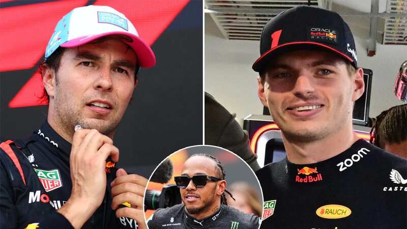 Max Verstappen and Sergio Perez