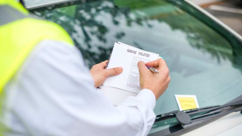 Each car appeared to have a bright yellow ticket (Image: Getty Images/iStockphoto)