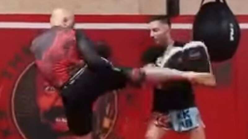 UFC commentator Joe Rogan almost broke Liam Harrison