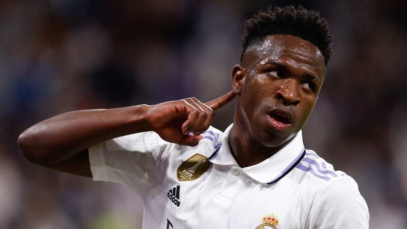 Vinicius Junior is not leaving Real Madrid any time soon. (Image: (Photo by Diego Souto/Quality Sport Images/Getty Images))