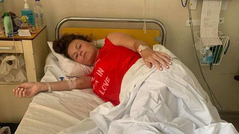 Thurza Blagg was rushed to hospital when she began bleeding whilst on holiday in Rhodes (Image: Nottinghamshire Live/BPM Media)