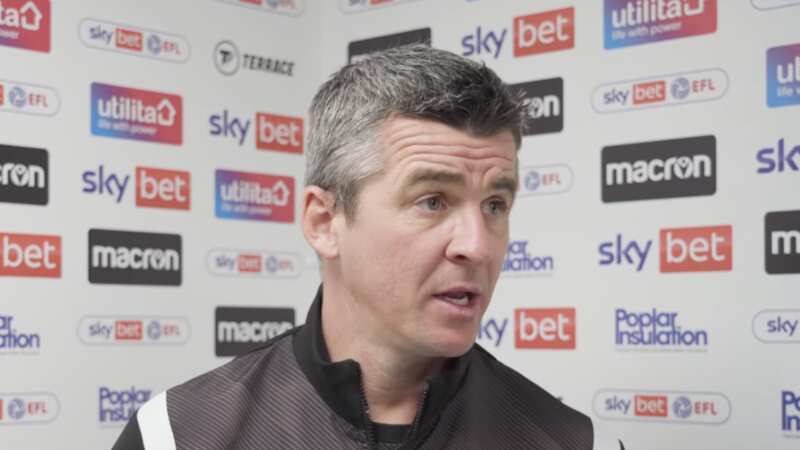 Joey Barton slammed a referee