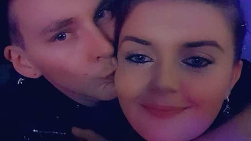 Bingo winner Phil Bacon with fiancée Cara-Jane Pallett (Image: Mecca Bingo/Triangle News)