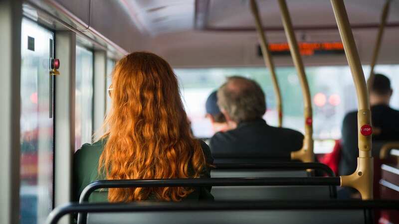 She always wears a shirt over her outfit when travelling on public transport (stock photo) (Image: Getty)