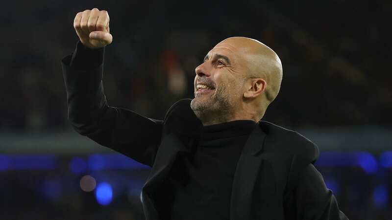 Pep Guardiola is on the verge of achieving the Holy Grail with Man City (Image: UEFA via Getty Images)