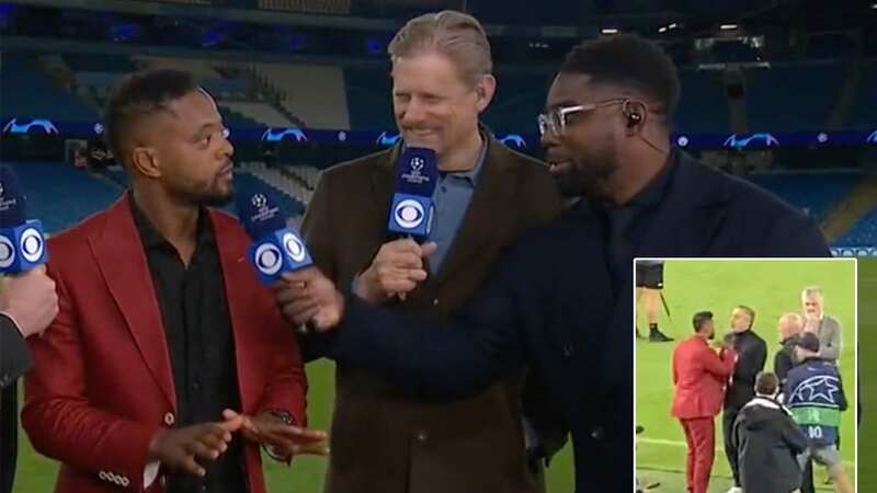 "S*** themselves!" Evra gatecrashes live TV set to explain furious Man City row