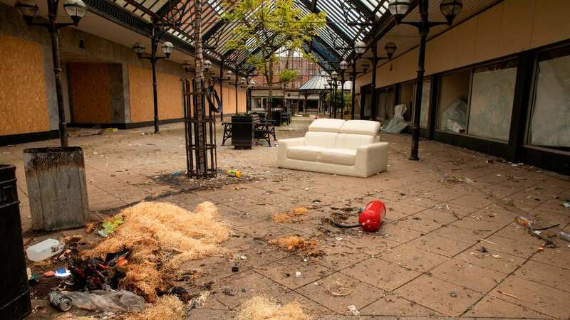 The neglected Arran Mall in Ayr, not a great sight for visiting tourists in the town centre (Image: Alasdair MacLeod/Ayrshire Post)
