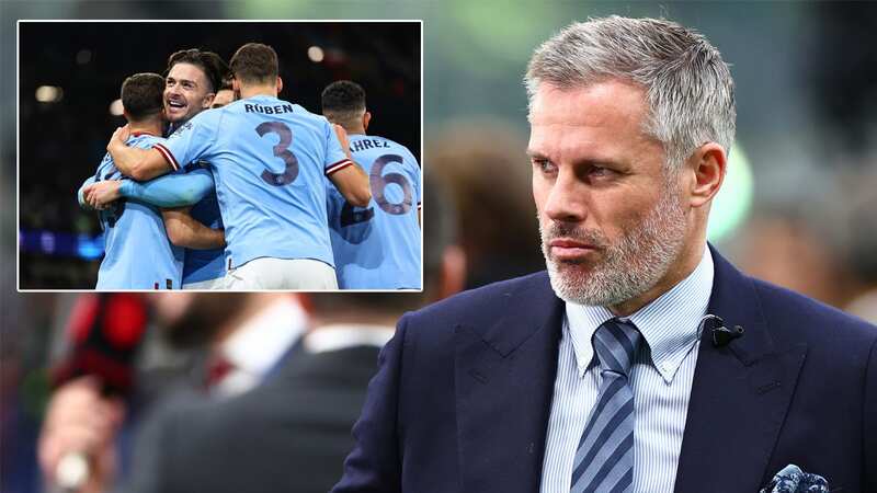 Jamie Carragher has issued a challenge to Man City (Image: PA)
