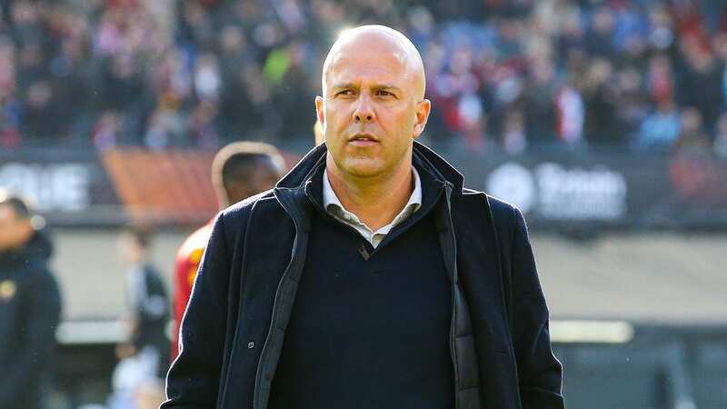 ROTTERDAM, 15-4-2023, Stadium de Kuip, the UEFA Europa League, Feyenoord - AS Roma, Feyenoord trainer Arne Slot during the UEFA Europa League, Quarter Final, first leg match between Feyenoord and AS Roma at De Kuip on April 13, 2023 in Rotterdam, Netherlands. (Photo by ProShots/Icon Sport via Getty Images) (Image: ProShots/Icon Sport via Getty Images)