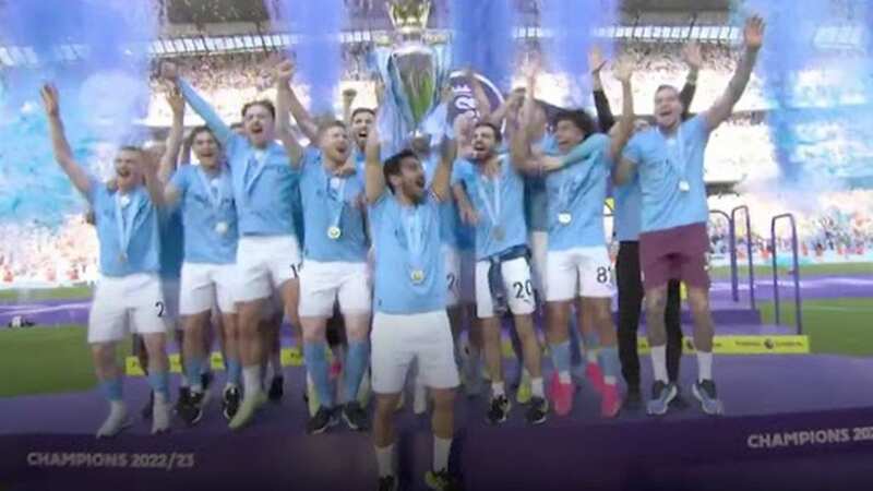 Man City crowned Premier League champions as potential Treble still on
