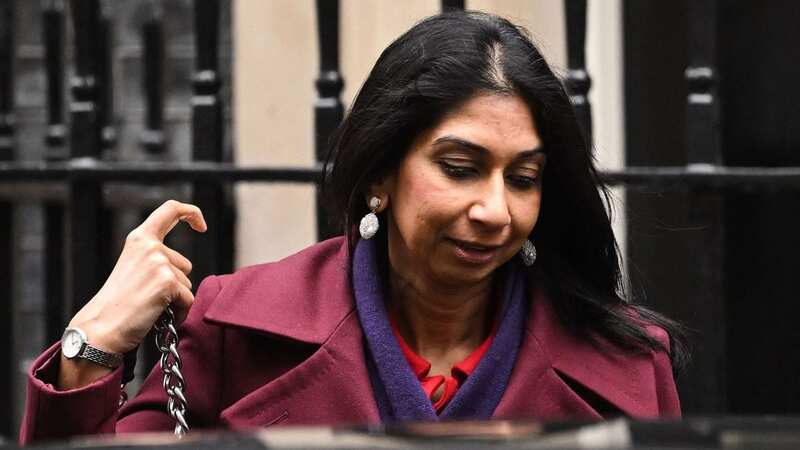 Suella Braverman finally admitted she had been caught speeding yesterday (Image: AFP via Getty Images)