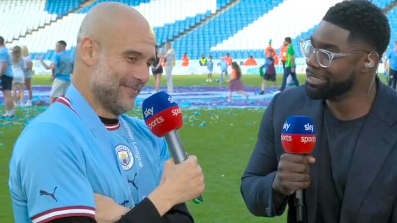 Pep Guardiola delivers brutal snub to Gary Neville after Man City lift title