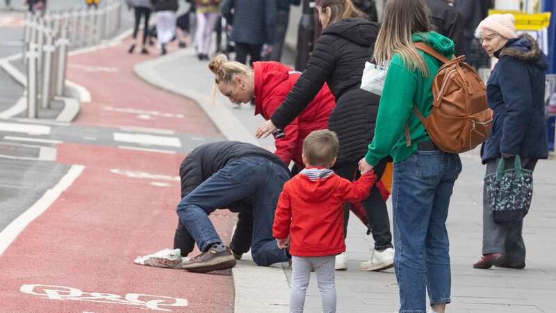 Dozens of people have been injured on the cycle lane since its opening (Image: Paul Gillis/BristolLive/BPM)
