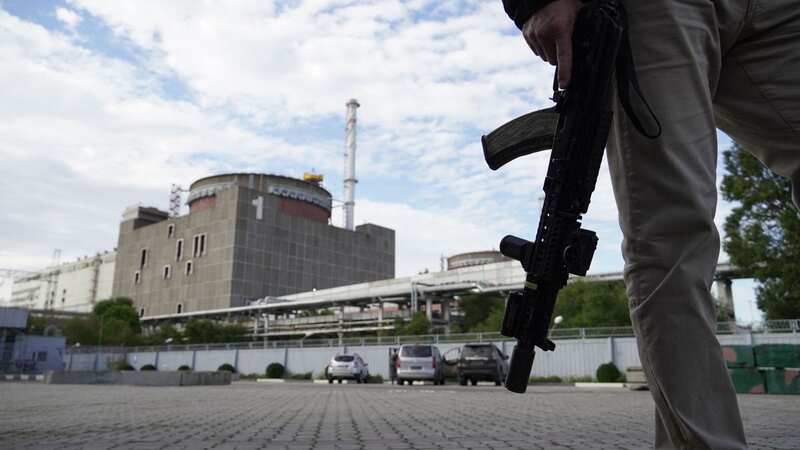 Zaporizhzhia Nuclear Power Plant in Enerhodar (Image: AFP via Getty Images)
