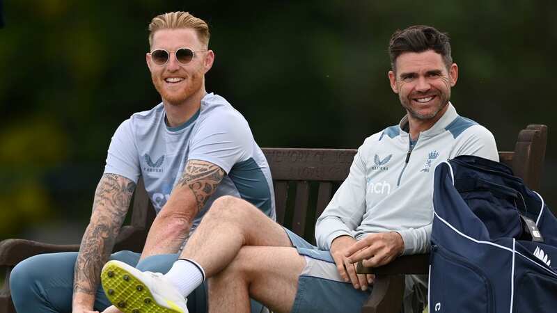 Jimmy Anderson (R) says Ben Stokes is adamant on taking on Australia with the aggressive 
