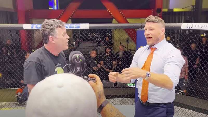 UFC legend Michael Bisping chokes TV star Steve-O unconscious in latest stunt