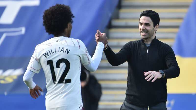 Mikel Arteta eyes Arsenal transfer reunion as Willian contract talks planned