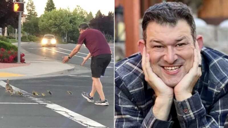 Casey Rivara with his wife Angel and their children Sophia and James (Image: GoFundMe)