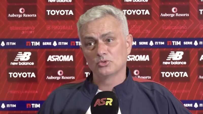 Jose Mourinho was left frustrated post-match (Image: AS Roma)