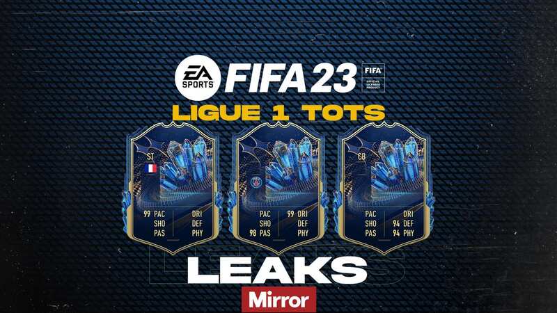 FIFA 23 Ligue 1 TOTS leaks featuring huge Paris Saint-Germain stars (Image: EA SPORTS)