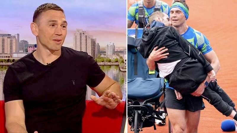 Kevin Sinfield carried Rob Burrow over the finish line during this month