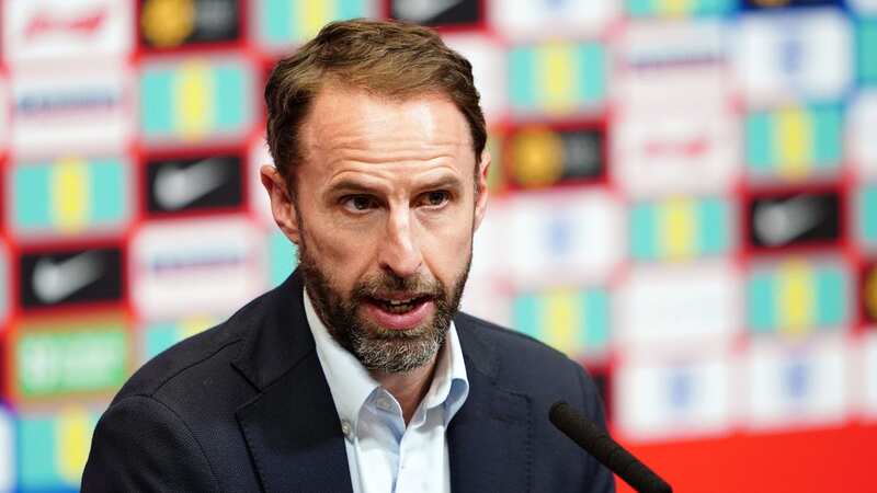 Gareth Southgate has hit out at the ban handed to Ivan Toney (Image: PA)