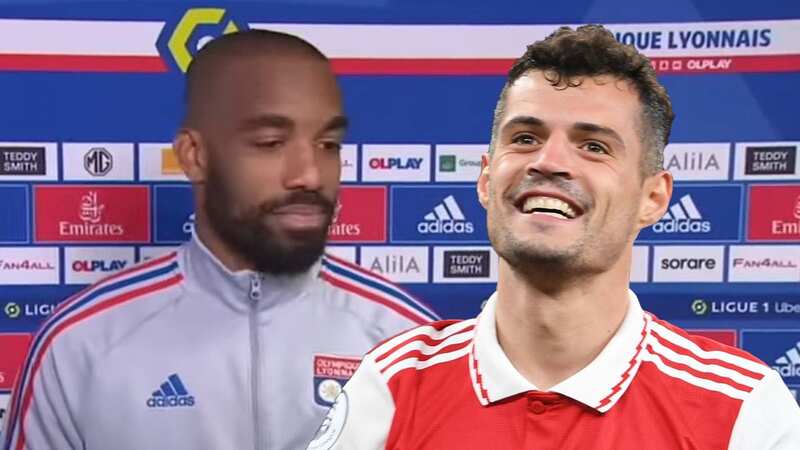Xhaka sent clear transfer warning after Alexandre Lacazette