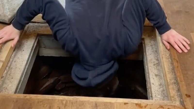Couple lift kitchen floor to uncover incredible find hidden by previous owners