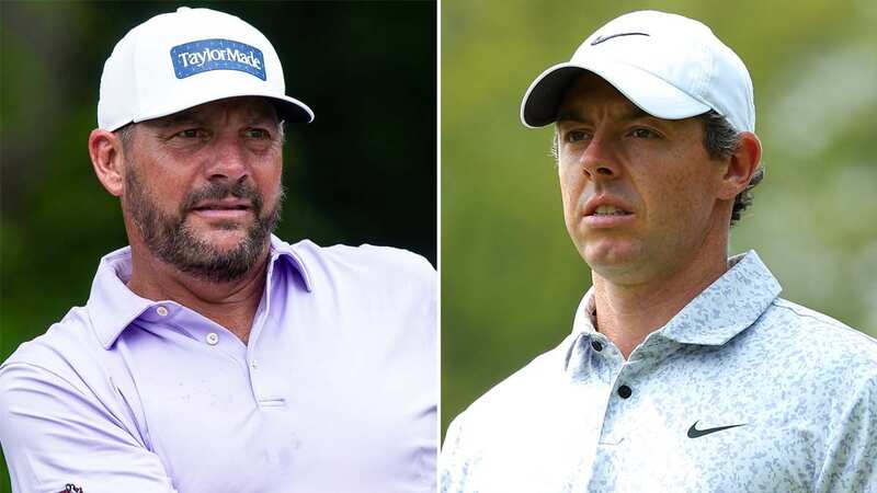Michael Block was brought back down to earth at the Charles Schwab Challenge (Image: Jonathan Bachman/Getty Images)