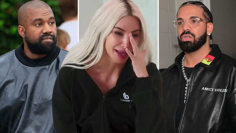 Kim Kardashian breaks down in tears over Drake affair rumours started by Kanye