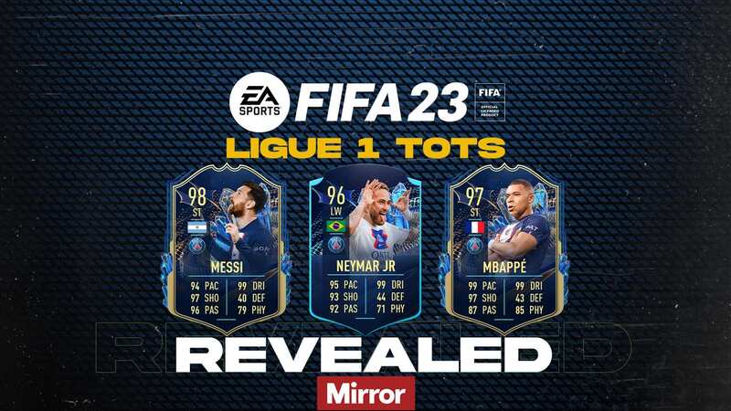 FIFA 23 Ligue 1 TOTS squad revealed with Incredible Paris Saint-Germain trio (Image: EA SPORTS)