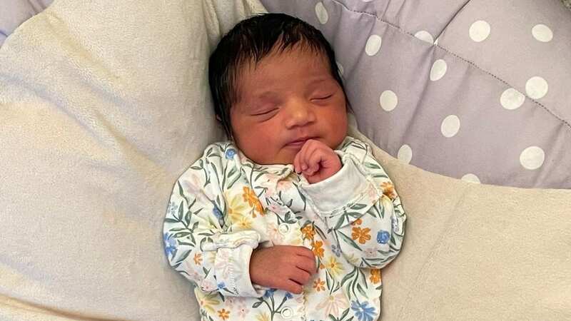 Jasdip decided to name Amandeep after her late husband, something she says she always planned to do (Image: Brain Tumour Research / SWNS)
