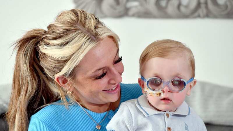 Kobi-Jai Morgan with his mum (Image: WalesOnline/Rob Browne)