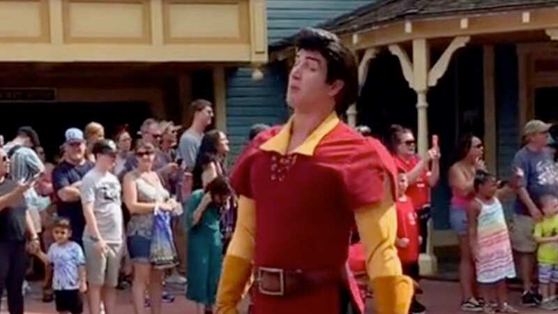 Heartbroken, she asked Gaston out (Image: nots0swift/TikTok)