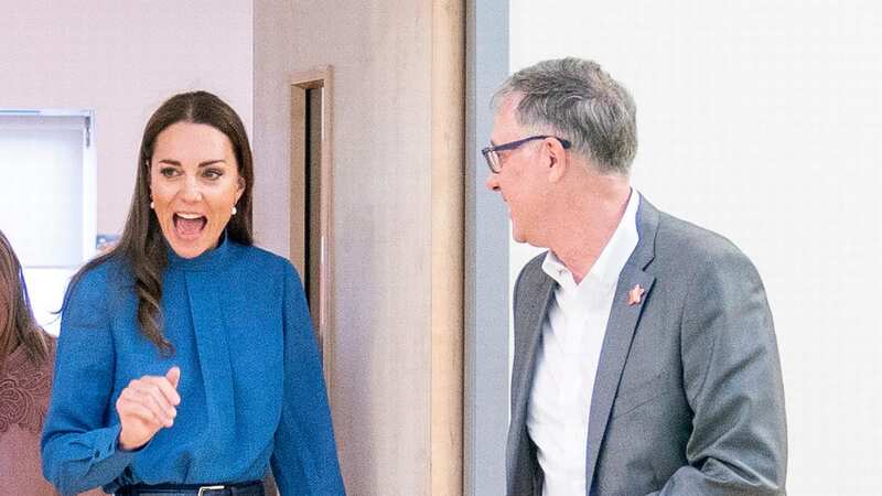 Kate Middleton met Paul Carberry last year (Image: PA)