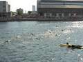 Athlete dies during swim section of UK triathlon as witnesses try to save them