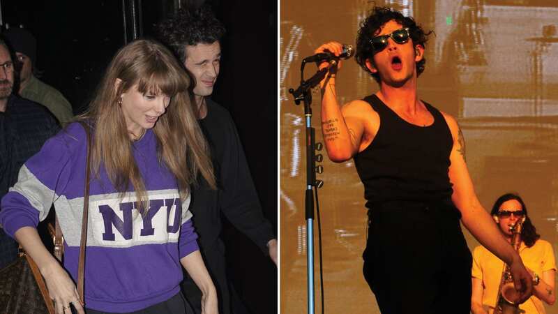 Matty Healy and Taylor Swift