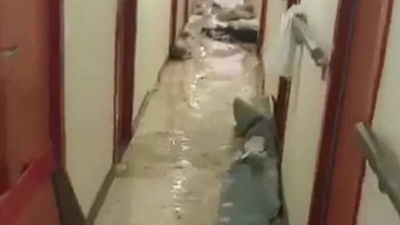 Passengers evacuated as cruise ship 
