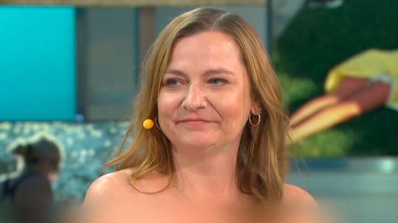 GMB viewers gobsmacked as guest strips completely naked for odd debate