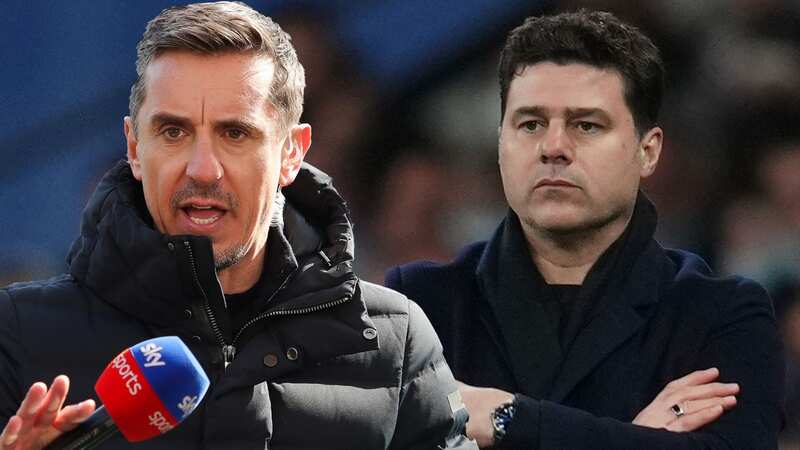 Pochettino shows what he thinks of Neville