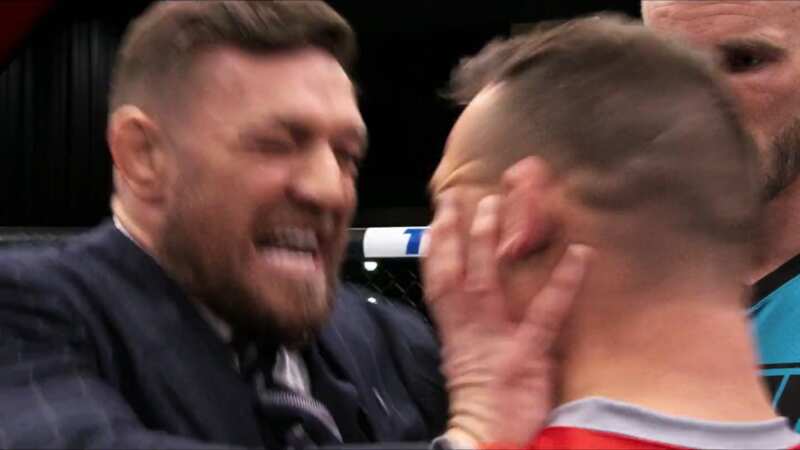 Conor McGregor plays down row with Michael Chandler after violent face-off