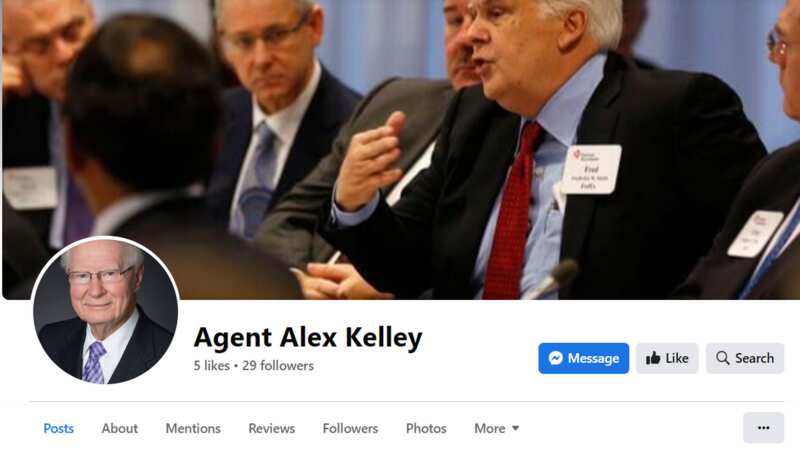 Fakebook: the account of the bogus grants scammers (Image: Facebook)