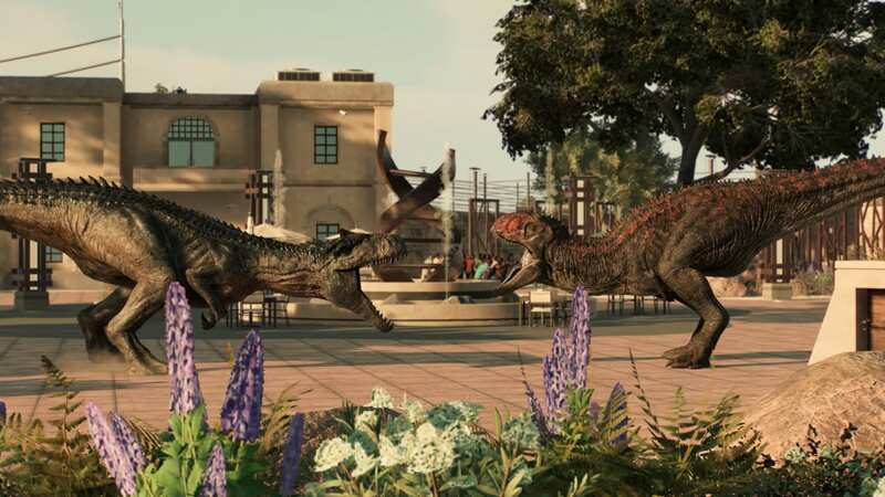 Life, uh, finds a way to PS Plus this month with Jurassic World Evolution 2 (Image: Frontier Developments)