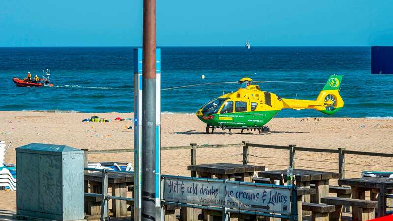 A 12-year-old girl and a 17-year-old boy died in Bournemouth yesterday (Image: Max Willcock/BNPS)
