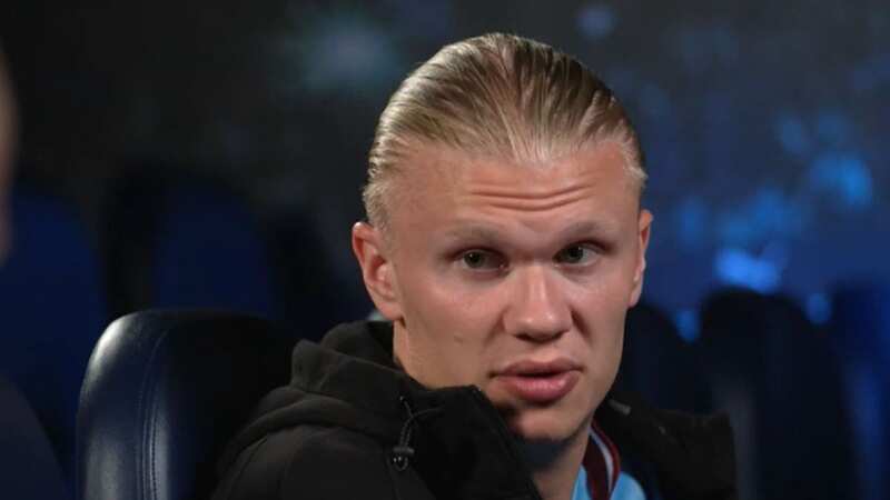 Erling Haaland wants to make history for Manchester City (Image: BBC Sport)