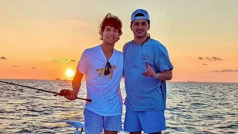 Cameron Robbins, 18, was last seen late May 24 in the waters off Athol Island in the Bahamas after he leaped from Blackbeard’s Revenge (Image: Facebook)
