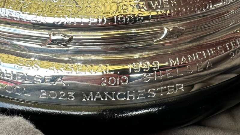 FA Cup trophy was already engraved before historic first all-Manchester final