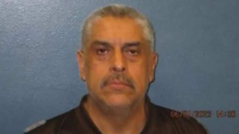 Jeffrey David Salazar, 54, faces a felony charge for possession of a controlled substance (Image: Espanola Police Department)
